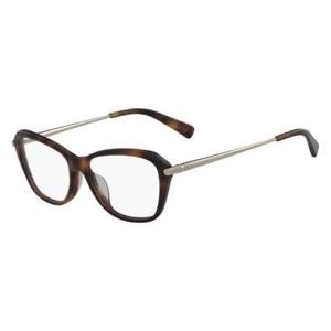 NEW Longchamp LO2617 725 Blonde Havana Eyeglasses 53mm with Case